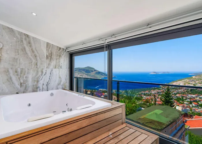 Lux With Seaview And Jacuzzi Villa Kaş