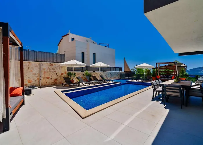 Villa Lux With Seaview And Jacuzzi Kaş